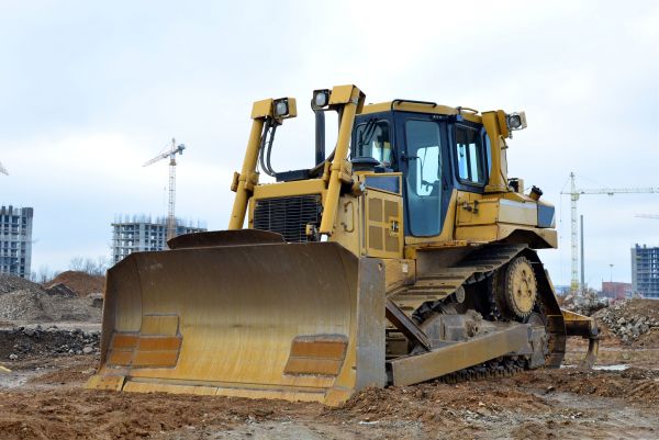 Bulldozer Site Clearing in Fishers